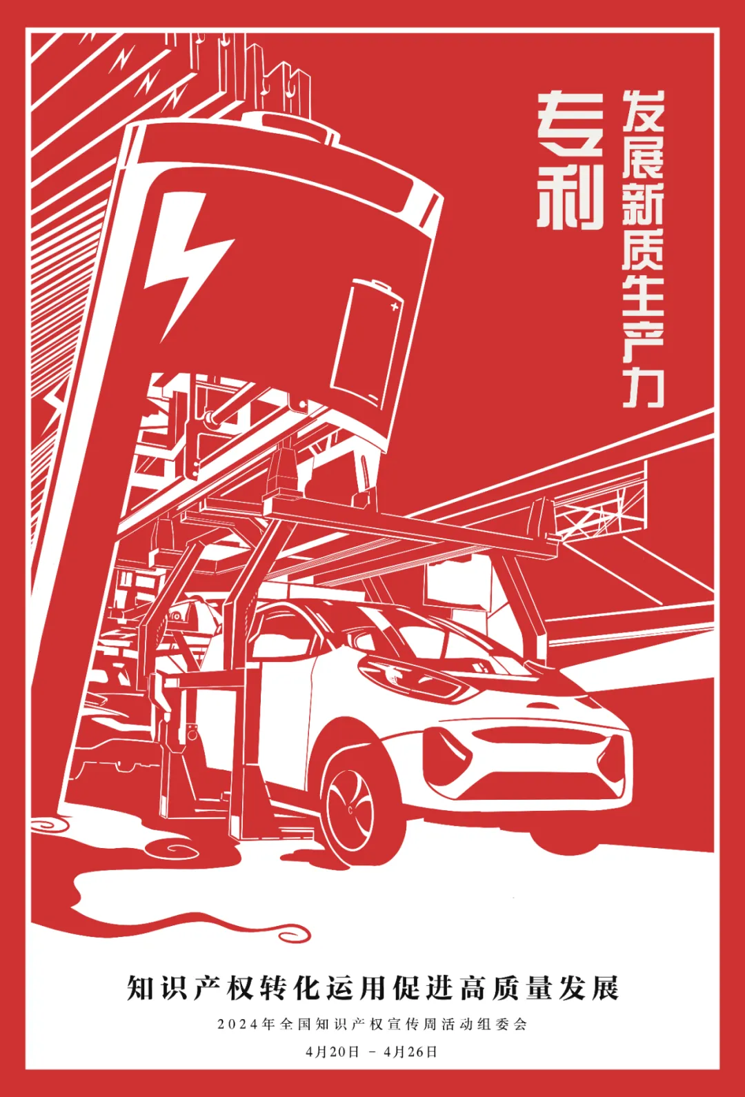 @所有人 全国知识产权宣传周海报来啦！